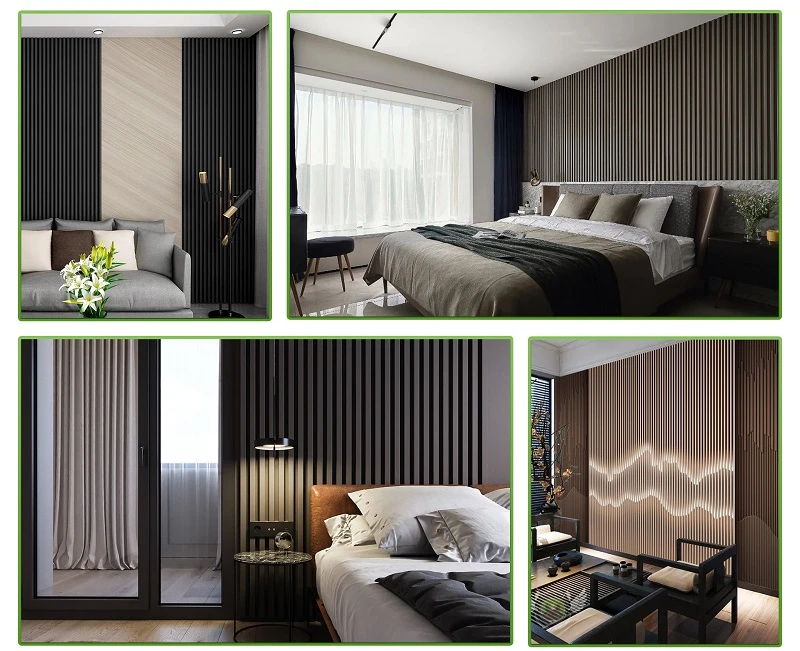 application of WPC decorative wall panel